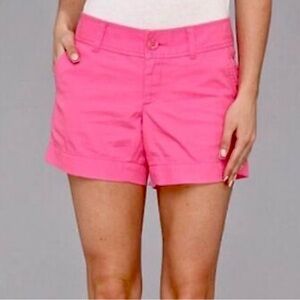 VGUC Lilly Pulitzer Callahan Shorts Sz 6 in Solid Pink